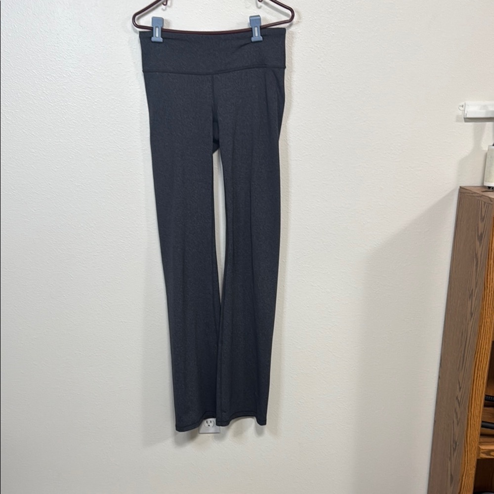 Prana Gray Flare Pants with Boot Cut Design